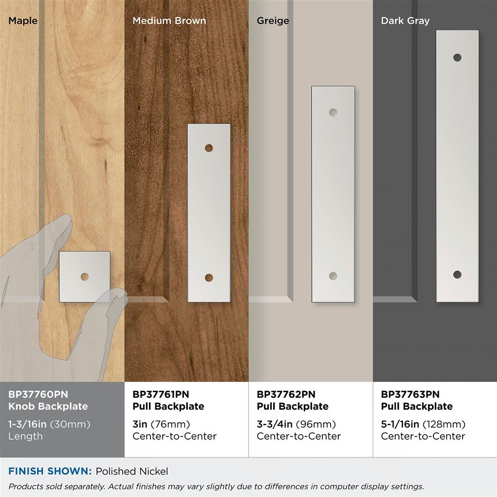 Ladera Cabinet Knob Backplate
