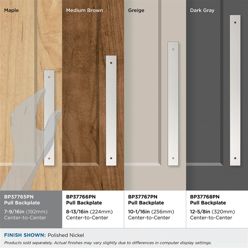 Ladera Cabinet Pull Backplate