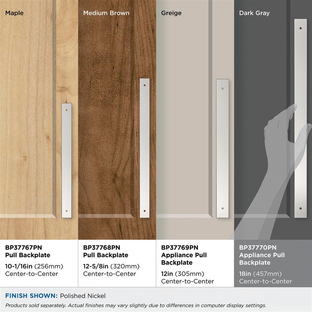 Ladera Appliance Pull Backplate