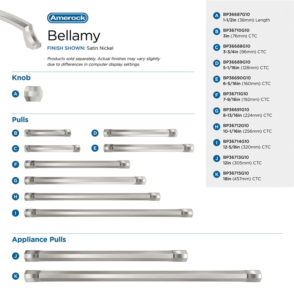 Bellamy Cabinet Pull