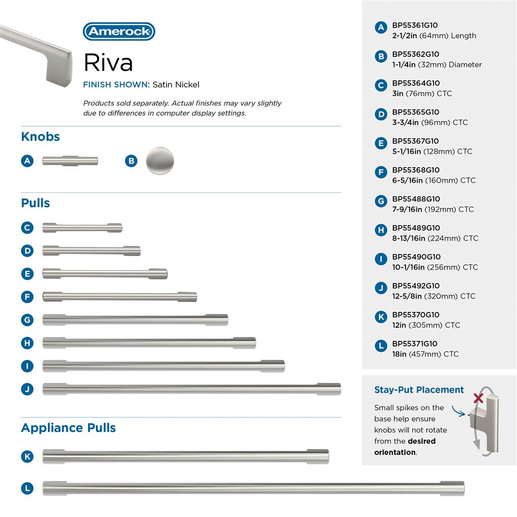 Riva Cabinet Pull
