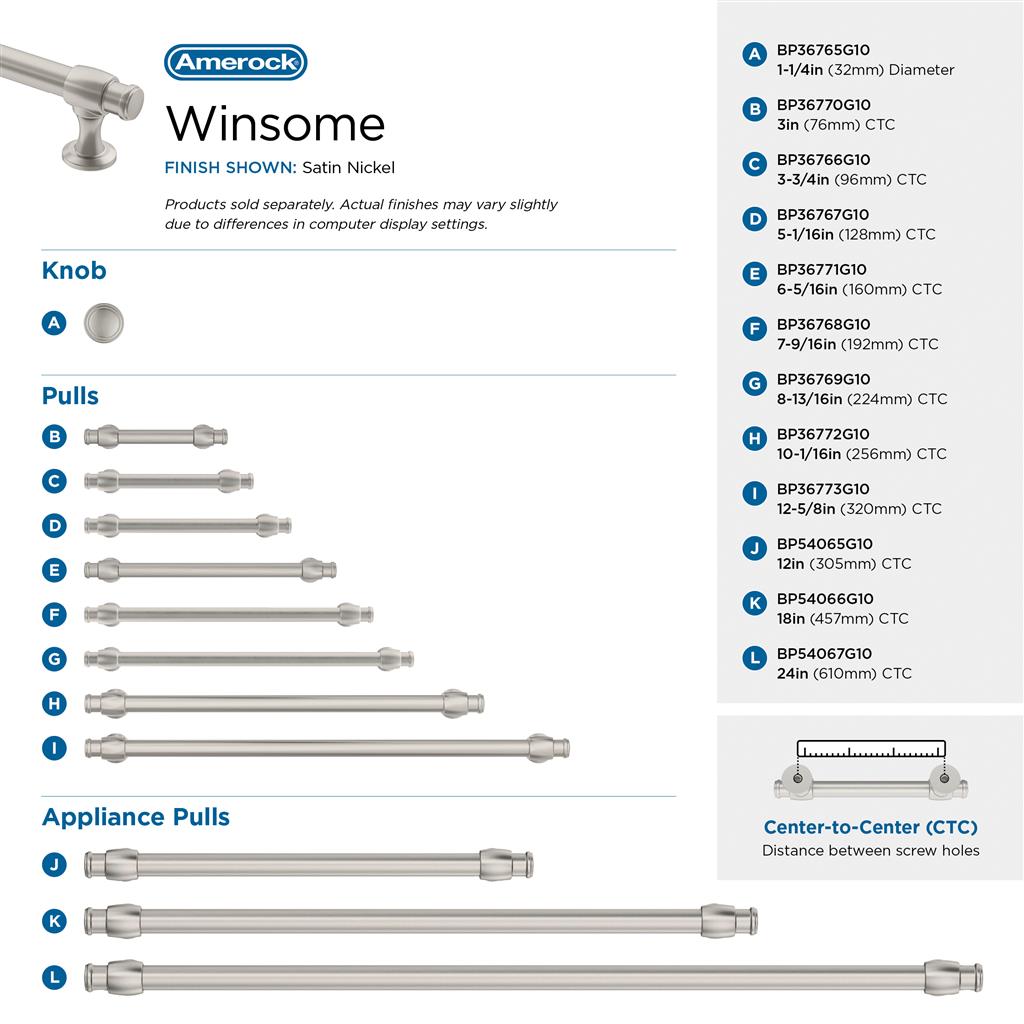 Winsome Cabinet Pull