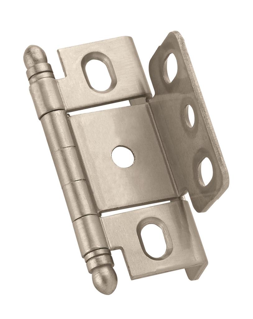 3/4 inch (19mm) Door Thickness Full Inset, Full Wrap, Ball Tip Hinge - 1 Pack