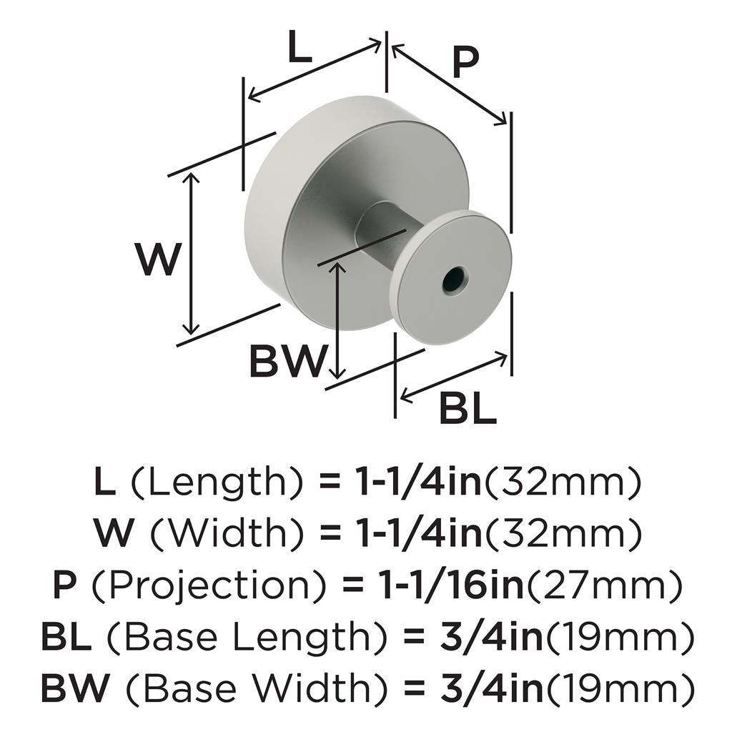 Radius Cabinet Knob
