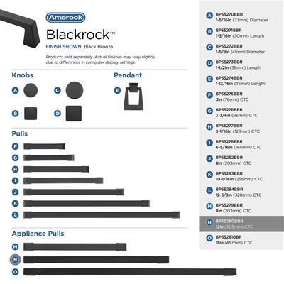 Blackrock Appliance Pull