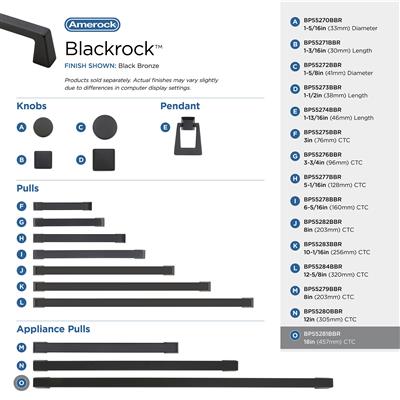 Blackrock Appliance Pull