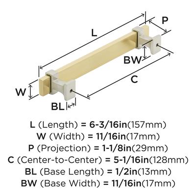 Overton Cabinet Pull