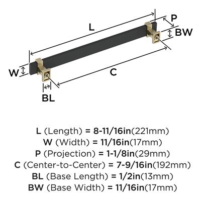 Overton Cabinet Pull