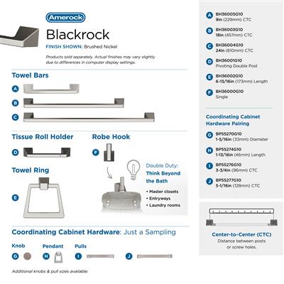 Blackrock Towel Bar