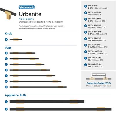 Urbanite Cabinet Knob