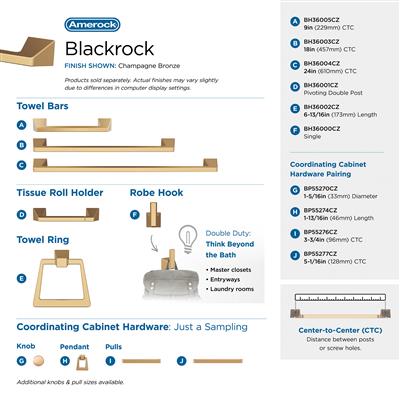 Blackrock Towel Bar