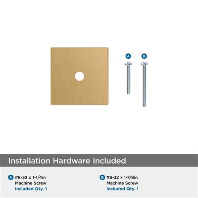 Ladera Cabinet Knob Backplate