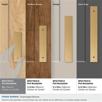 Ladera Cabinet Pull Backplate
