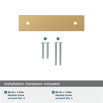 Ladera Cabinet Pull Backplate