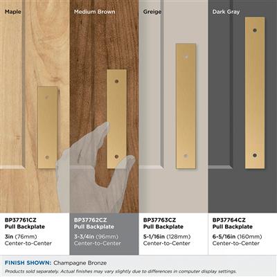 Ladera Cabinet Pull Backplate