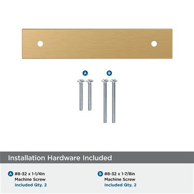 Ladera Cabinet Pull Backplate