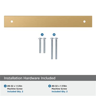 Ladera Cabinet Pull Backplate