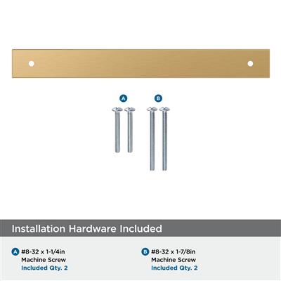 Ladera Cabinet Pull Backplate