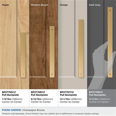 Ladera Cabinet Pull Backplate
