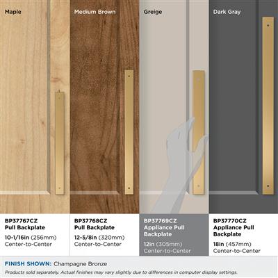 Ladera Appliance Pull Backplate