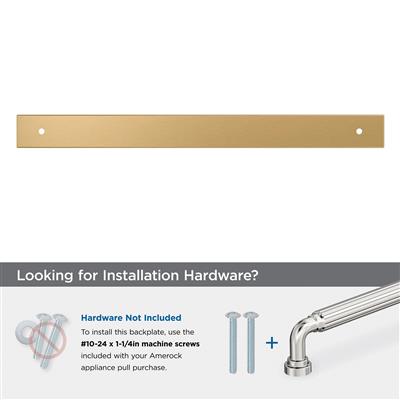 Ladera Appliance Pull Backplate