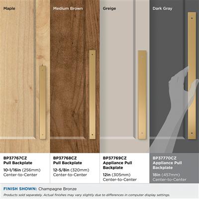 Ladera Appliance Pull Backplate