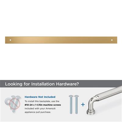 Ladera Appliance Pull Backplate