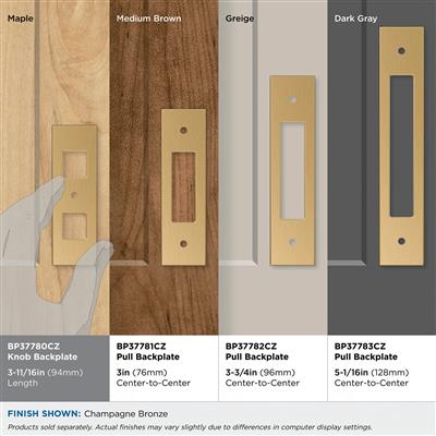 Medora Cabinet Knob Backplate