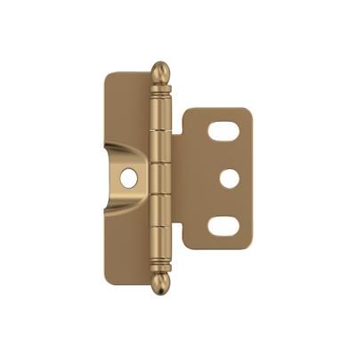 3/4 inch (19mm) Door Thickness Full Inset, Full Wrap, Ball Tip Hinge - 1 Pack