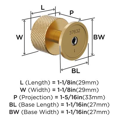 Balata Cabinet Knob