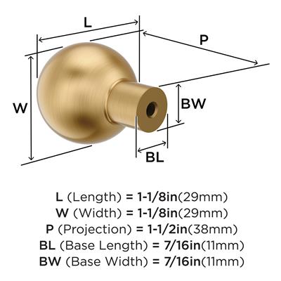 Coble Cabinet Knob