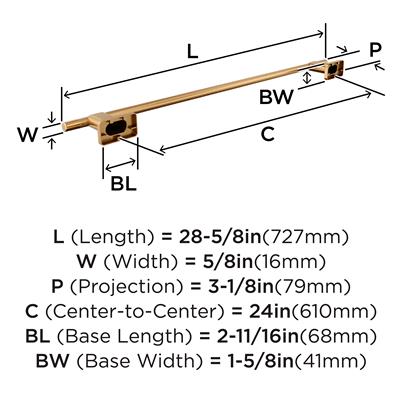 Bronx Towel Bar