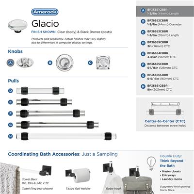 Glacio Cabinet Knob