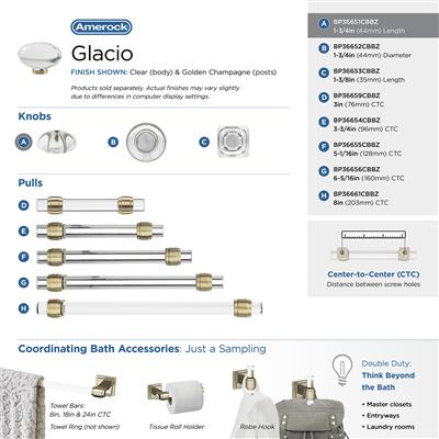 Glacio Cabinet Knob