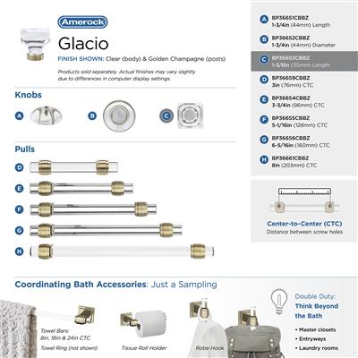 Glacio Cabinet Knob