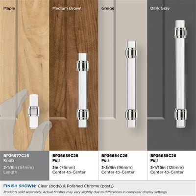 Glacio Premium Bar Cabinet Knob