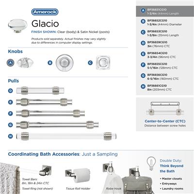 Glacio Cabinet Knob