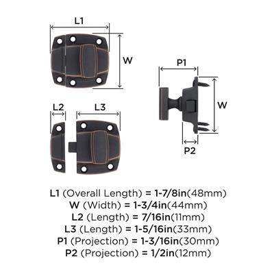 Highland Ridge Latch | Amerock