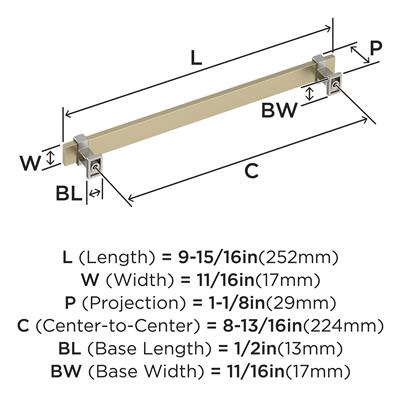 Overton Cabinet Pull
