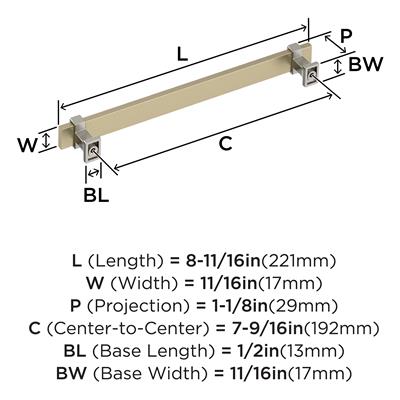 Overton Cabinet Pull