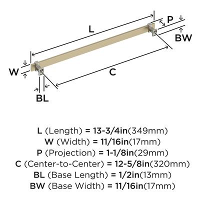 Overton Cabinet Pull