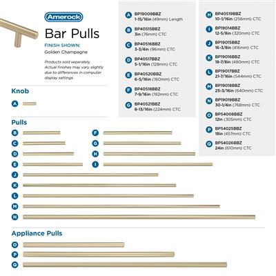 Bar Pulls Cabinet Knob