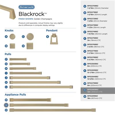 Blackrock Appliance Pull