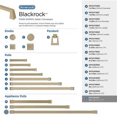 Blackrock Appliance Pull