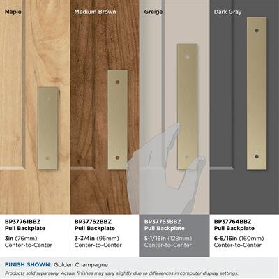 Ladera Cabinet Pull Backplate