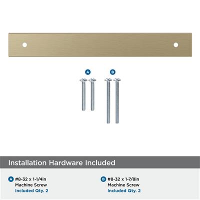 Ladera Cabinet Pull Backplate