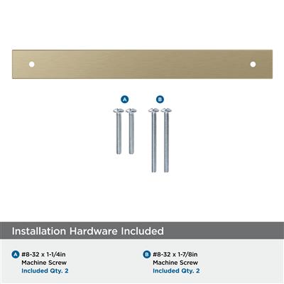 Ladera Cabinet Pull Backplate