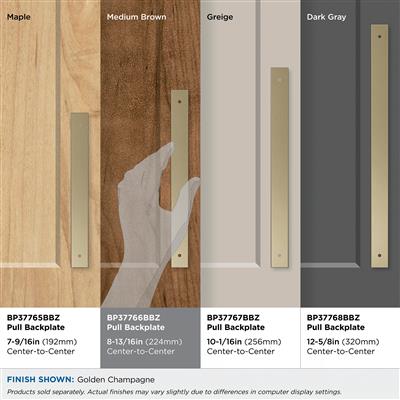 Ladera Cabinet Pull Backplate