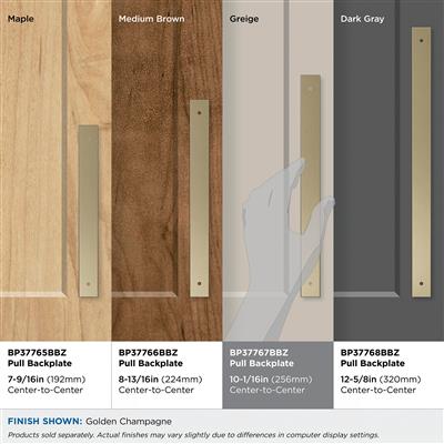 Ladera Cabinet Pull Backplate