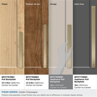 Ladera Appliance Pull Backplate